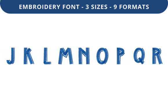 Mid Right Font J to R